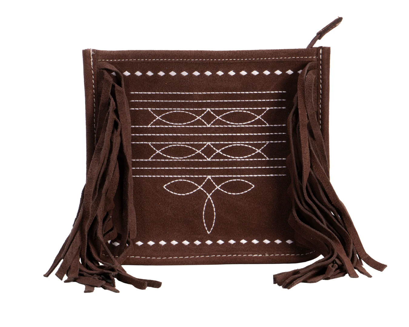 Fort Worth Suede Handbag with Fringe