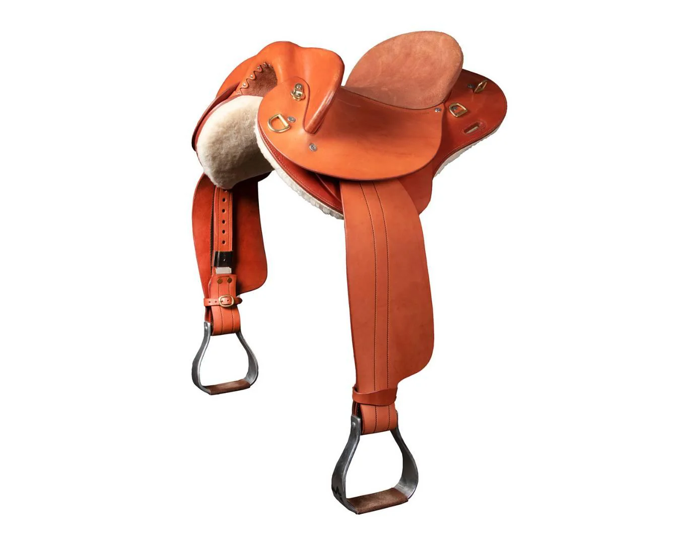 Fort Worth Swinging Fender Saddle with Adjustable Gullet