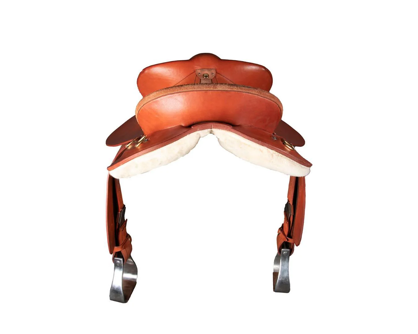 Fort Worth Swinging Fender Saddle with Adjustable Gullet - Image 3