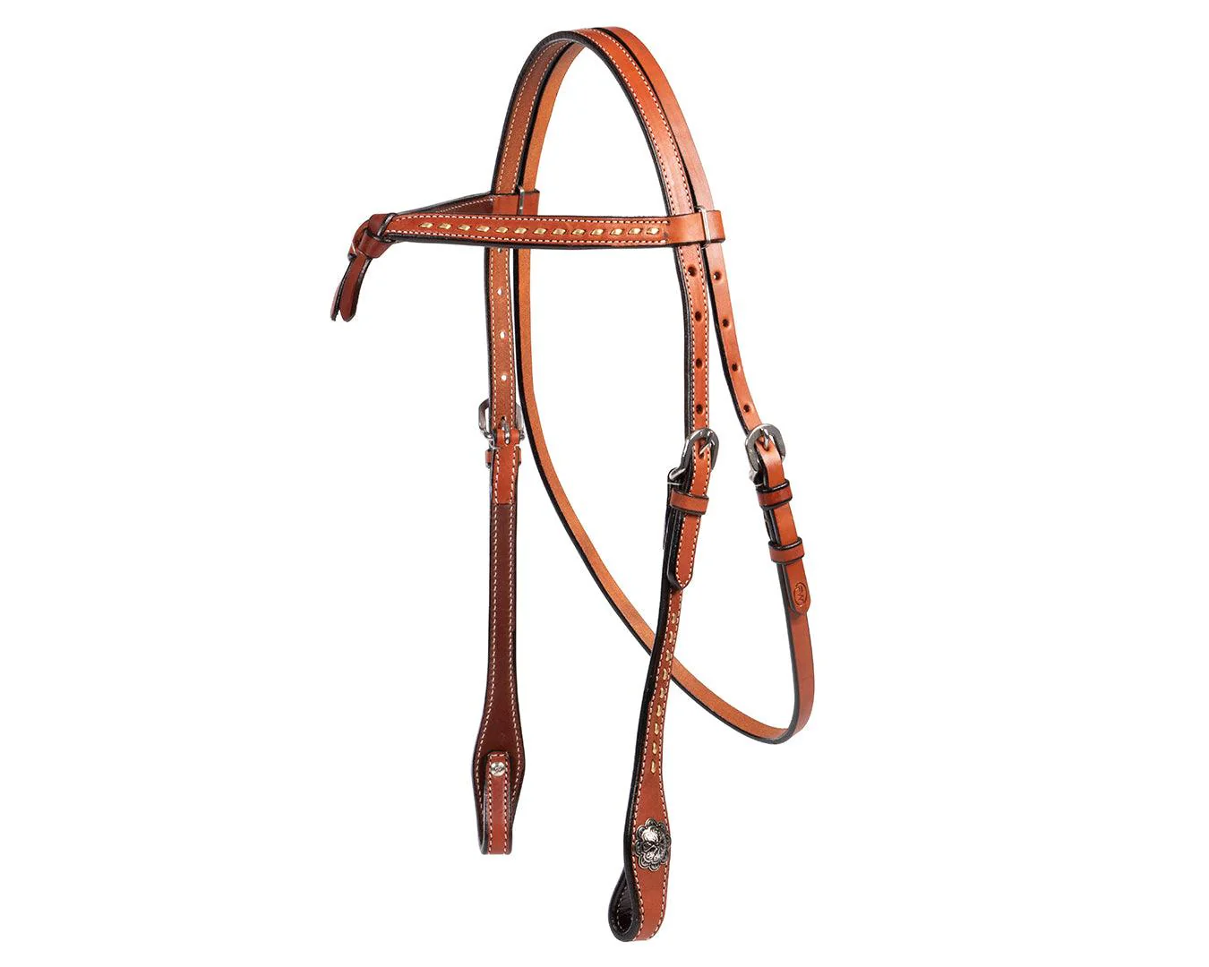Fort Worth Taopi Knotted Brow Headstall