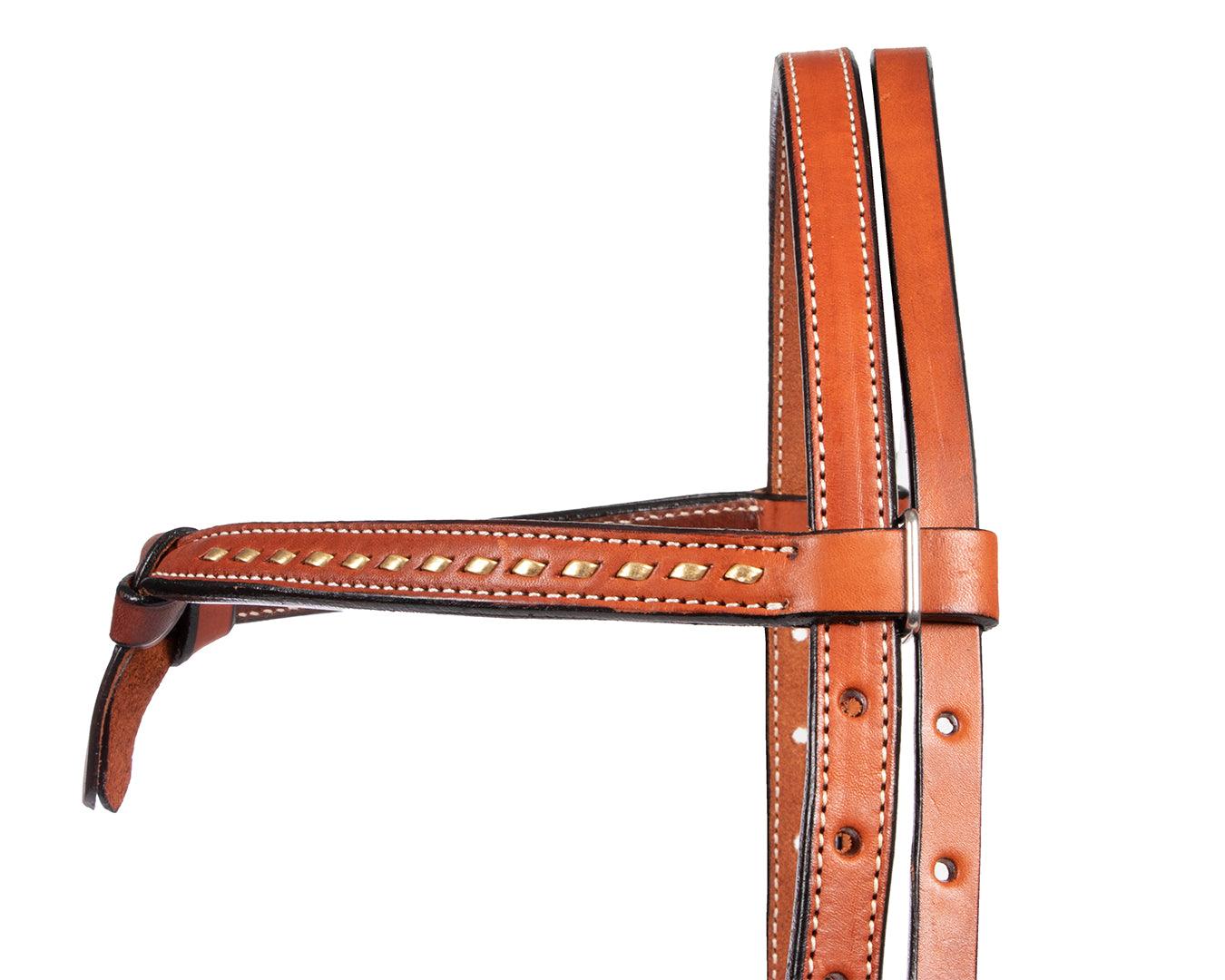 Fort Worth Taopi Knotted Brow Headstall - Image 2