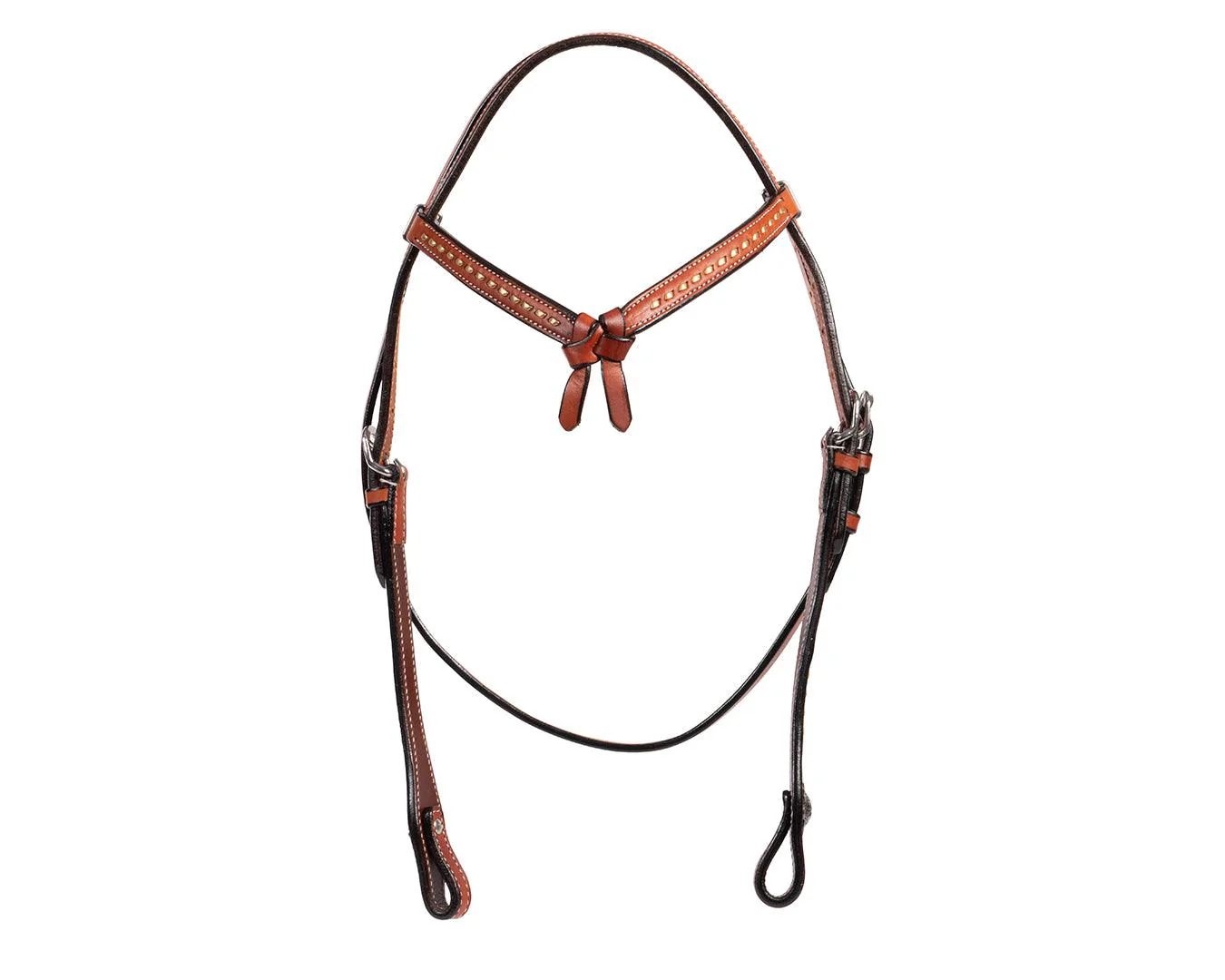Fort Worth Taopi Knotted Brow Headstall - Image 3