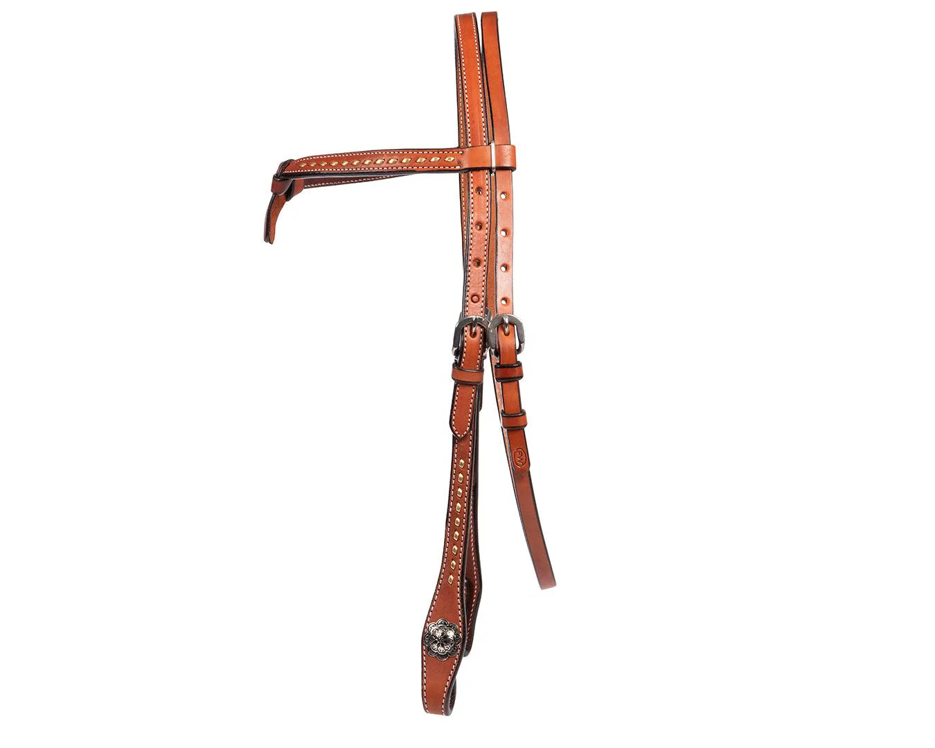 Fort Worth Taopi Knotted Brow Headstall - Image 4