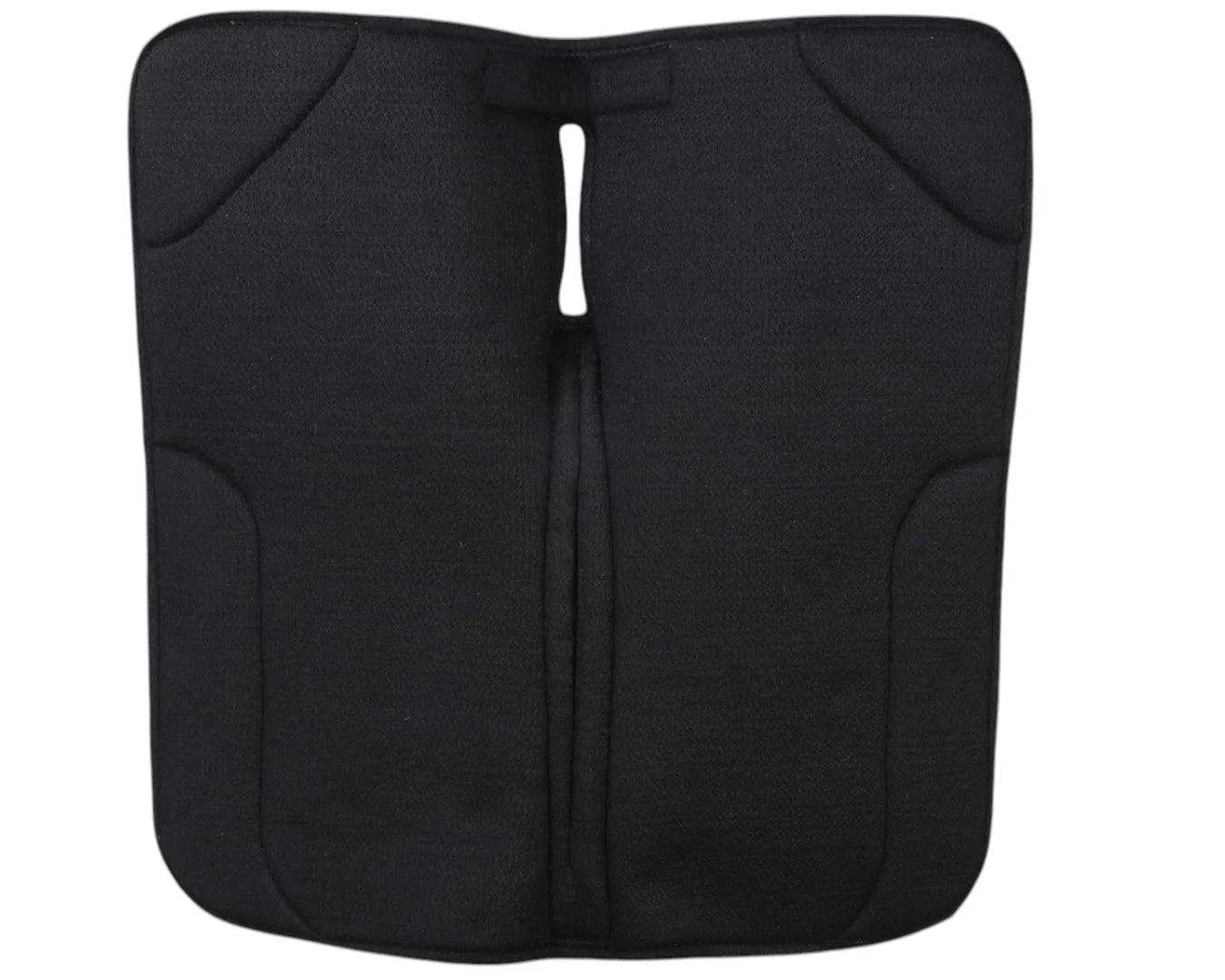 Fort Worth Tooled Floral Felt Saddle Pad - 32"  x 30" - Image 6