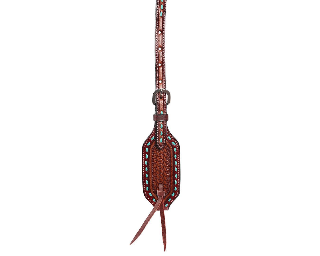 Fort Worth Turquoise Basket Headstall - Image 5