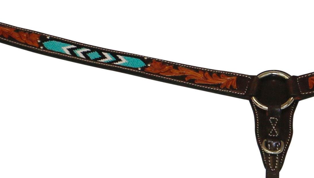 Fort Worth Turquoise Beaded Breastcollar - Image 4