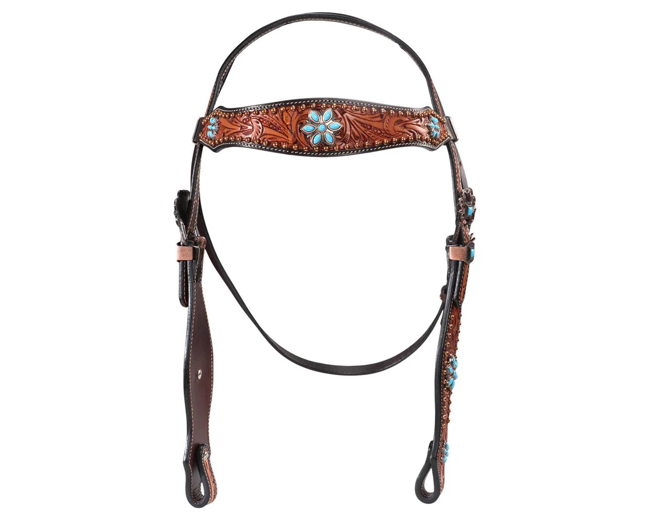 Fort Worth Wildflower Headstall - Image 2
