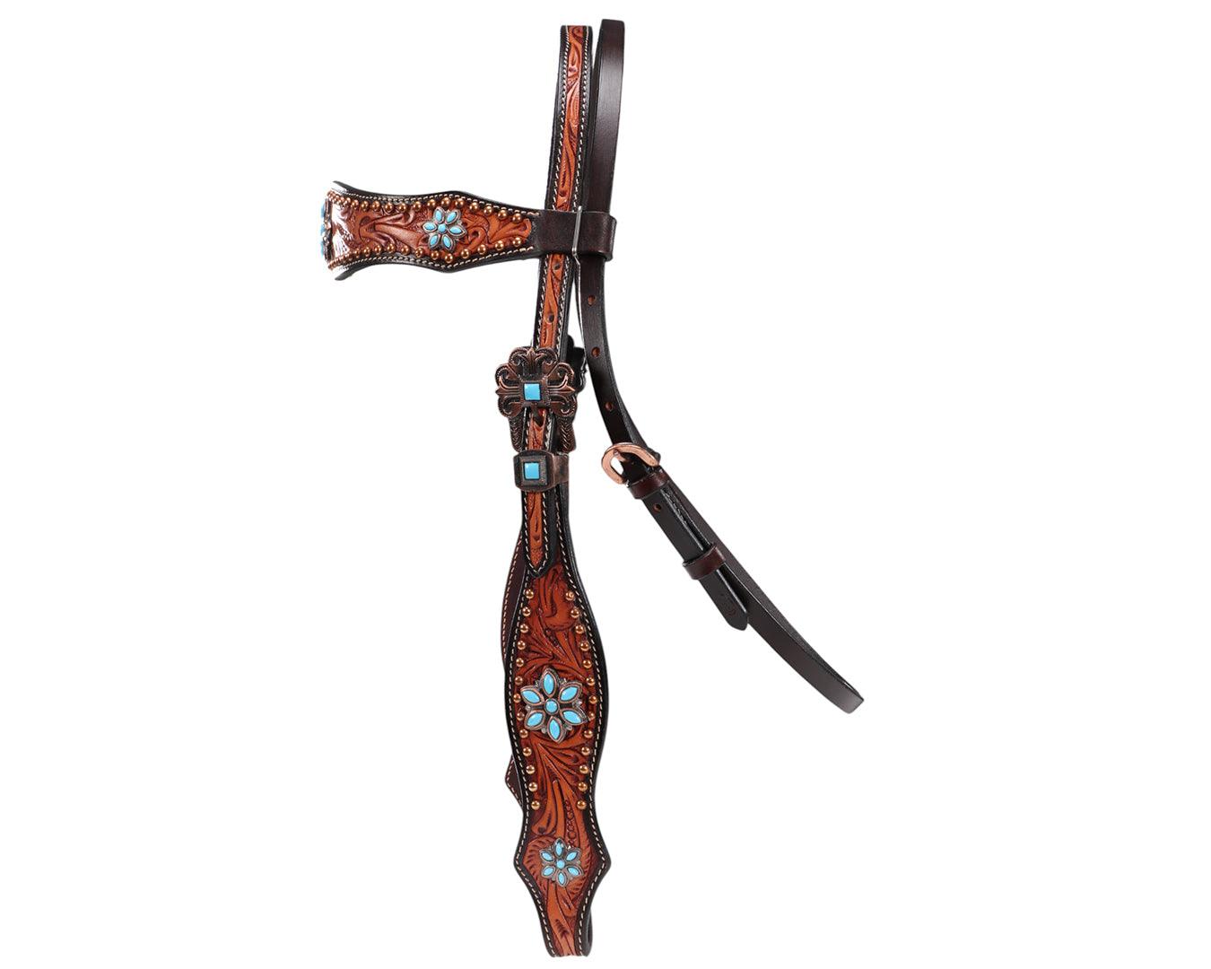 Fort Worth Wildflower Headstall - Image 4