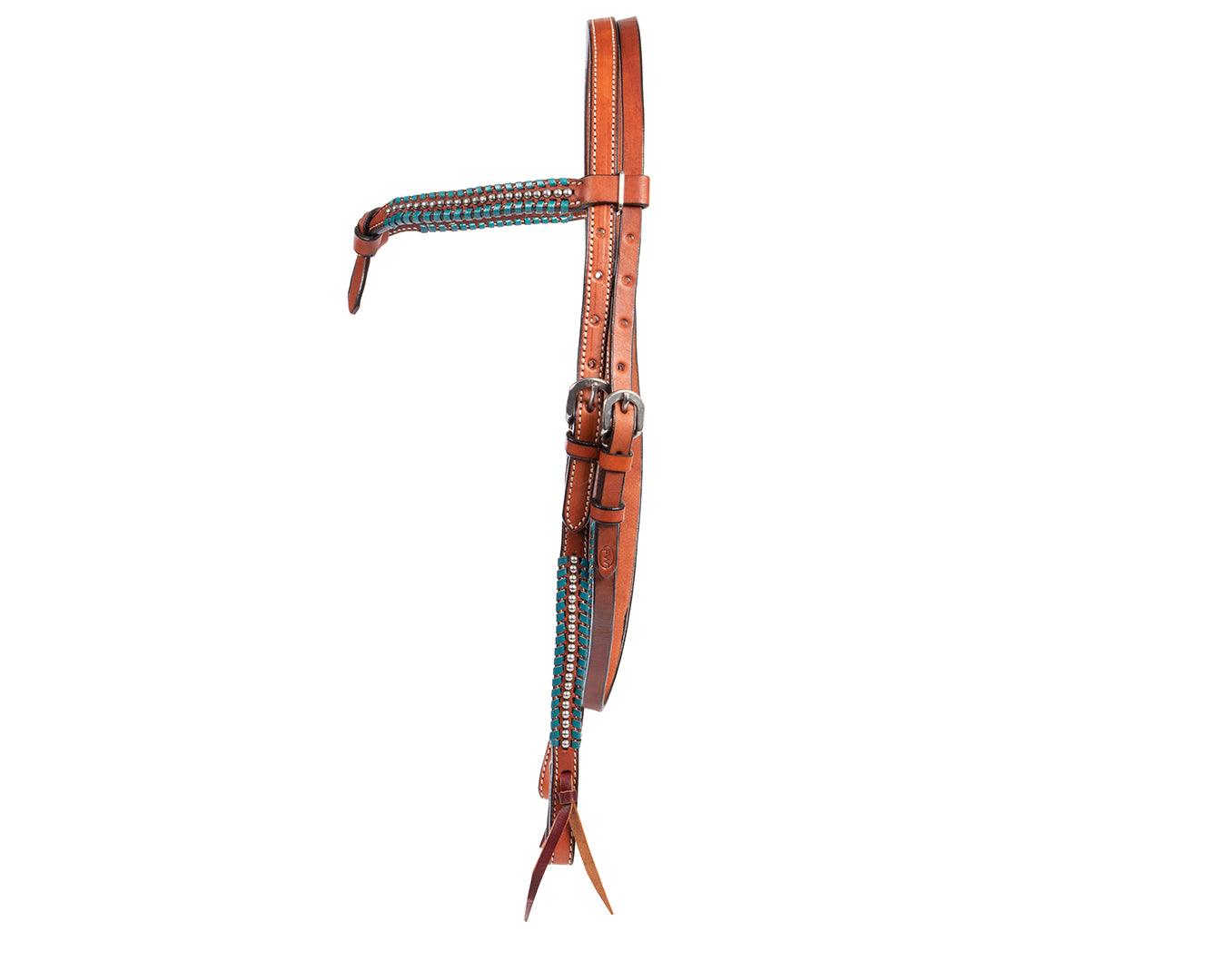 Fort Worth Wisconsin Knotted Brow Headstall - Image 5
