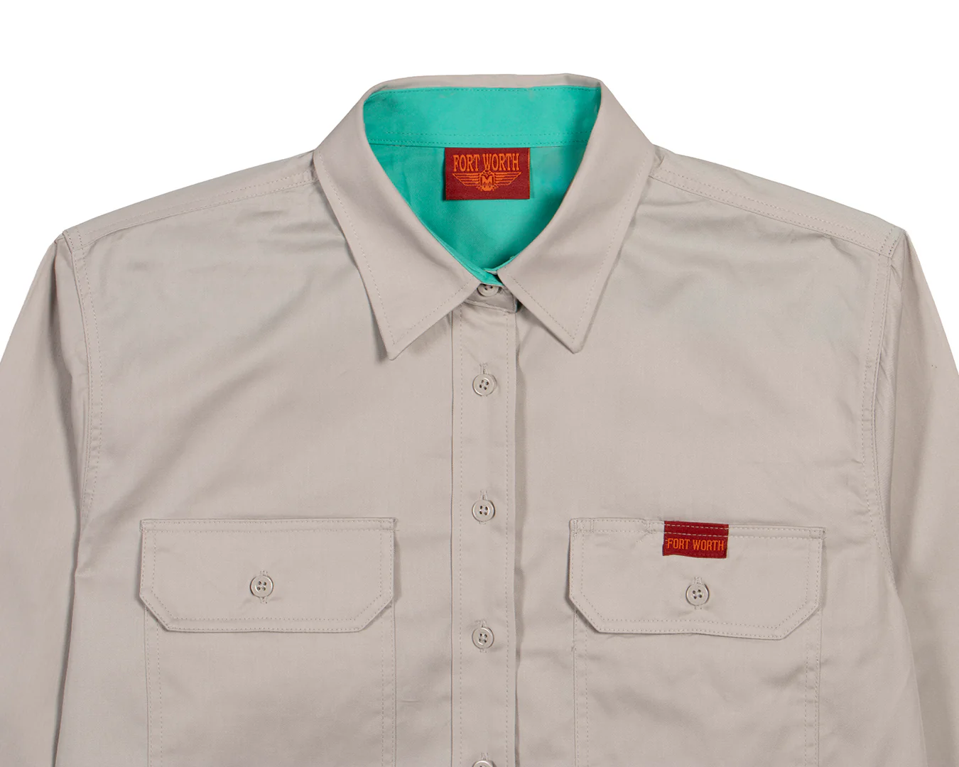 Fort Worth Women's Full Button Work Shirt - Image 15
