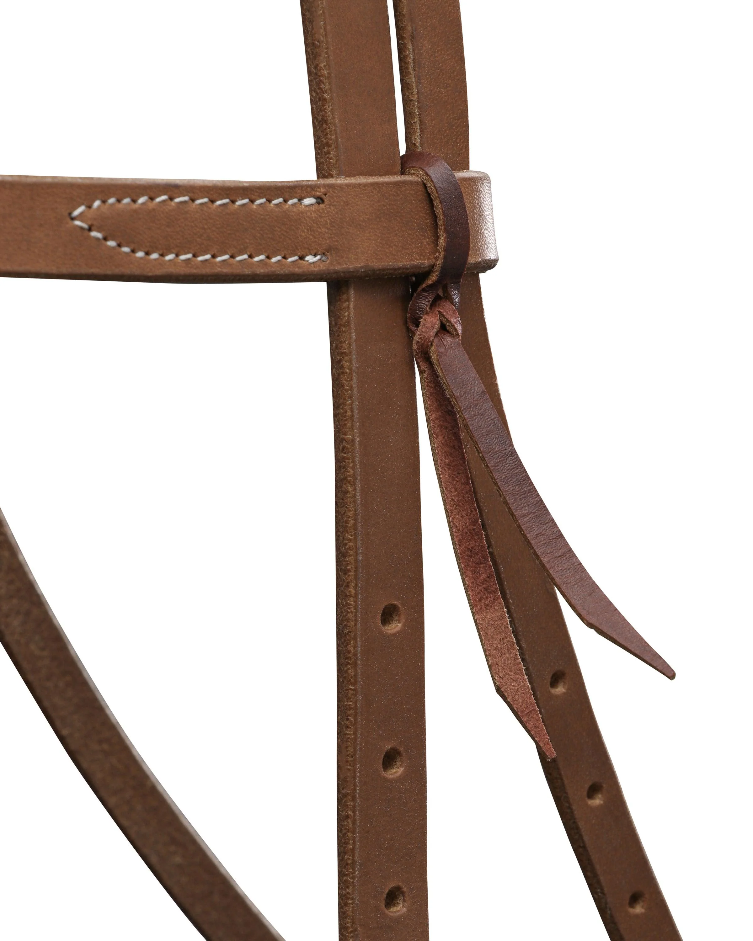 Fort Worth Working Headstall - Harness Leather - Image 3