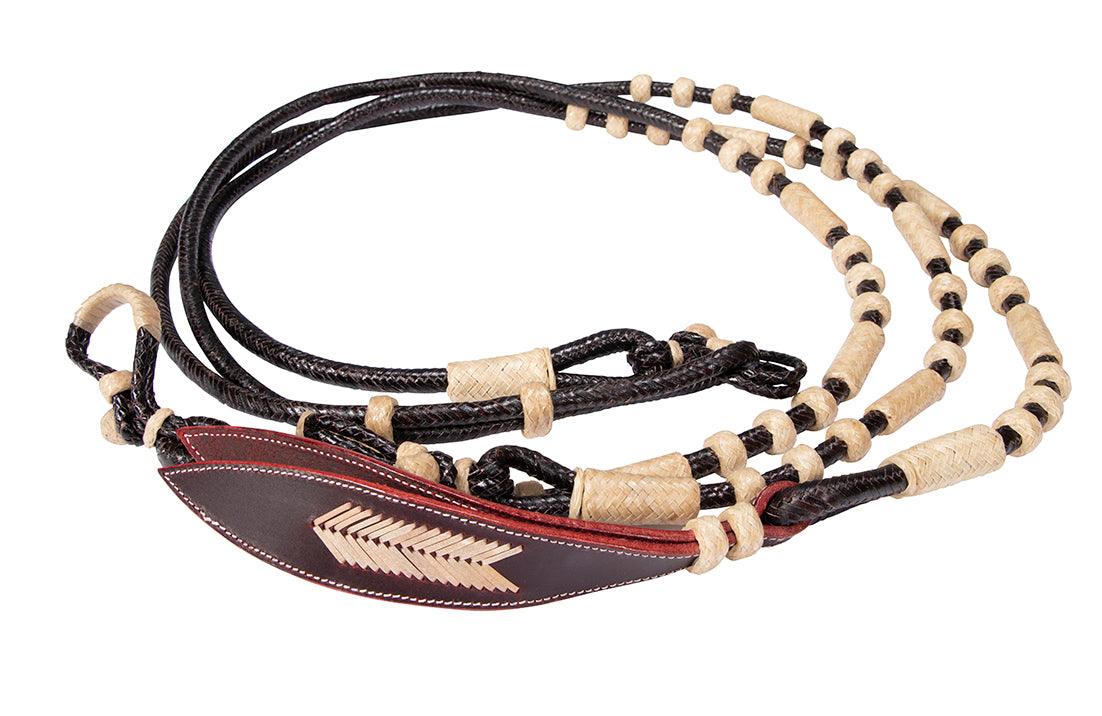 Genuine Rawhide Rommel Reins
