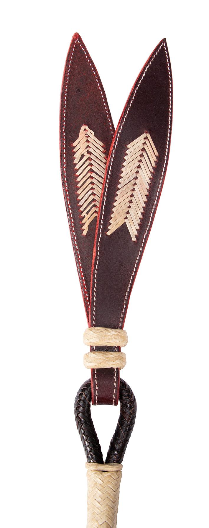Genuine Rawhide Rommel Reins - Image 2