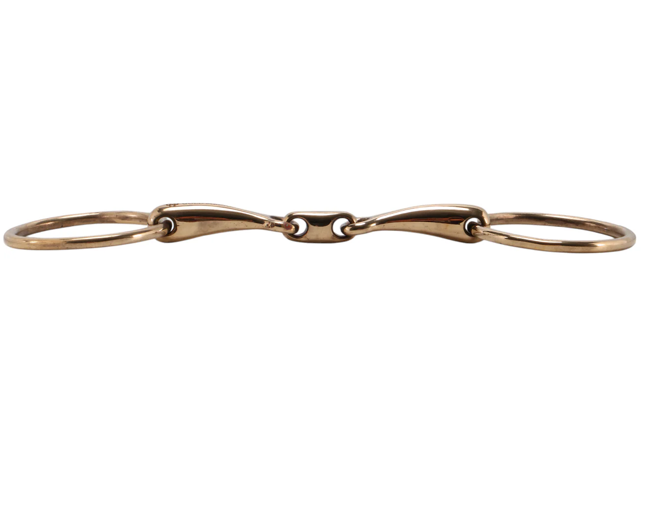 Gold Medal Loose Ring Training Snaffle Bit - Image 3