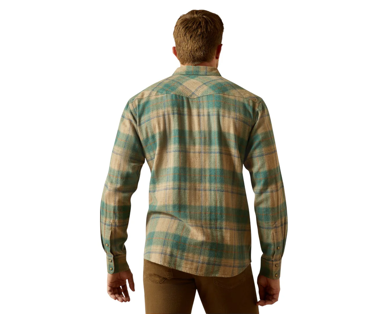 Ariat Men's Huxlee Retro Snap Long Sleeve Shirt - Image 3