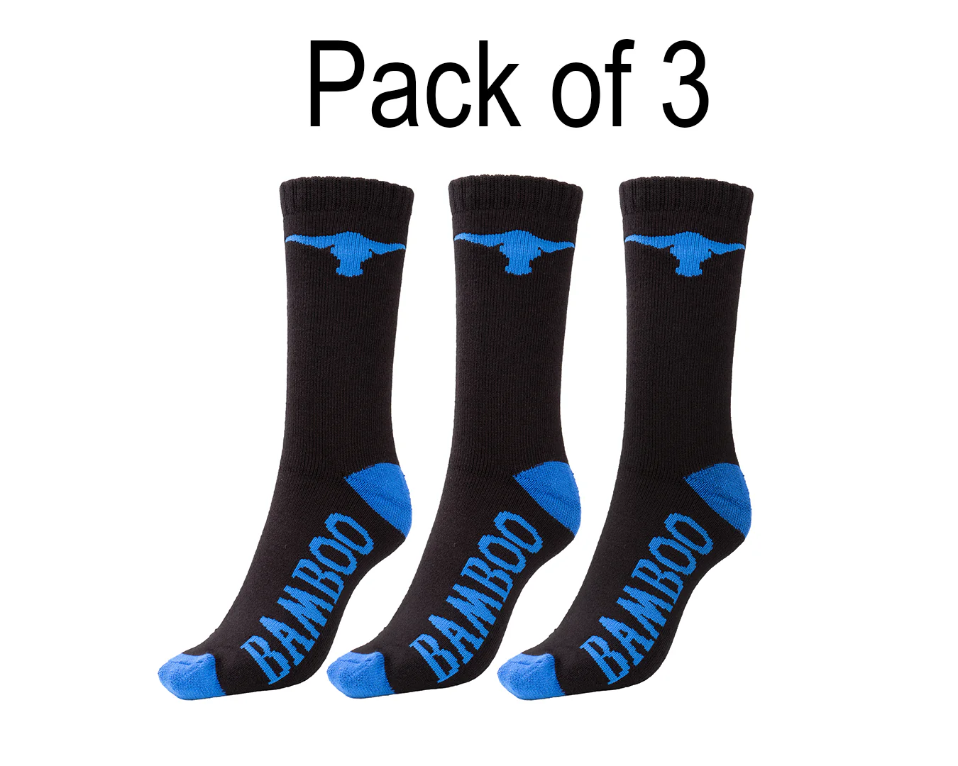 Elwood Cotton Sock - 3 Pack - Image 3