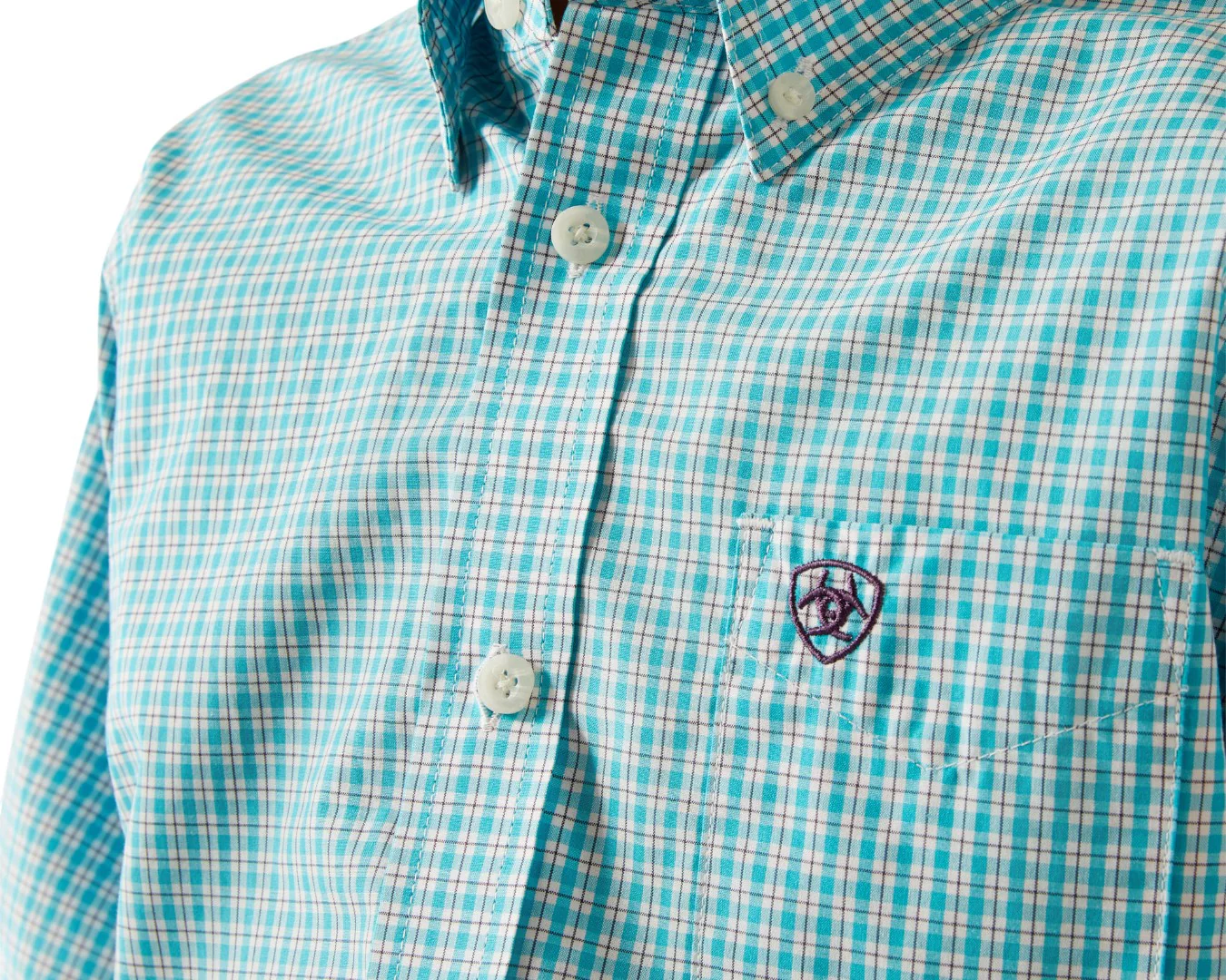 Ariat Kid's Pro Series Wilmer Shirt - Image 4