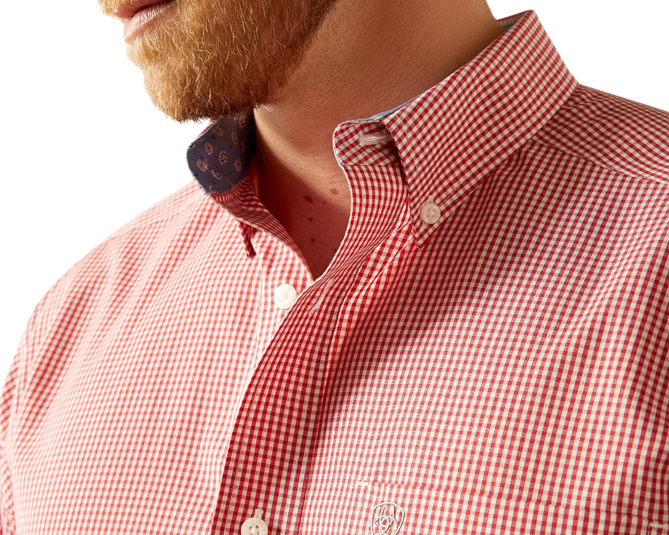 Ariat Men's Wrinkle Free Dane Classic Fit Shirt - Image 4