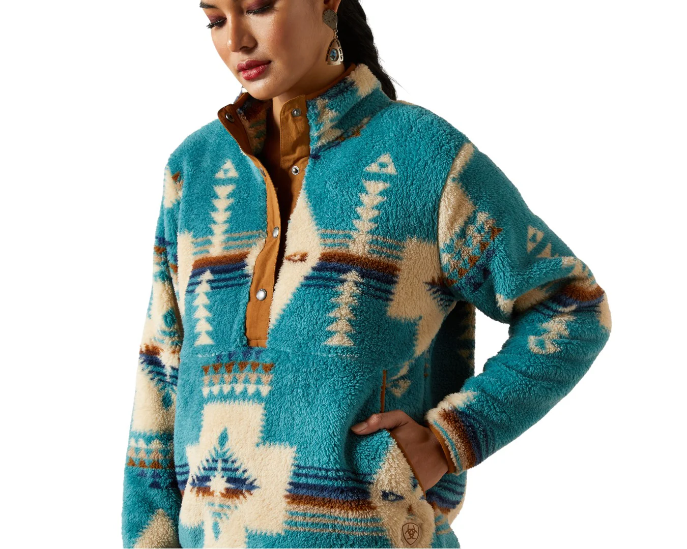Ariat Women's Berber Snap Front Jumper - Image 4