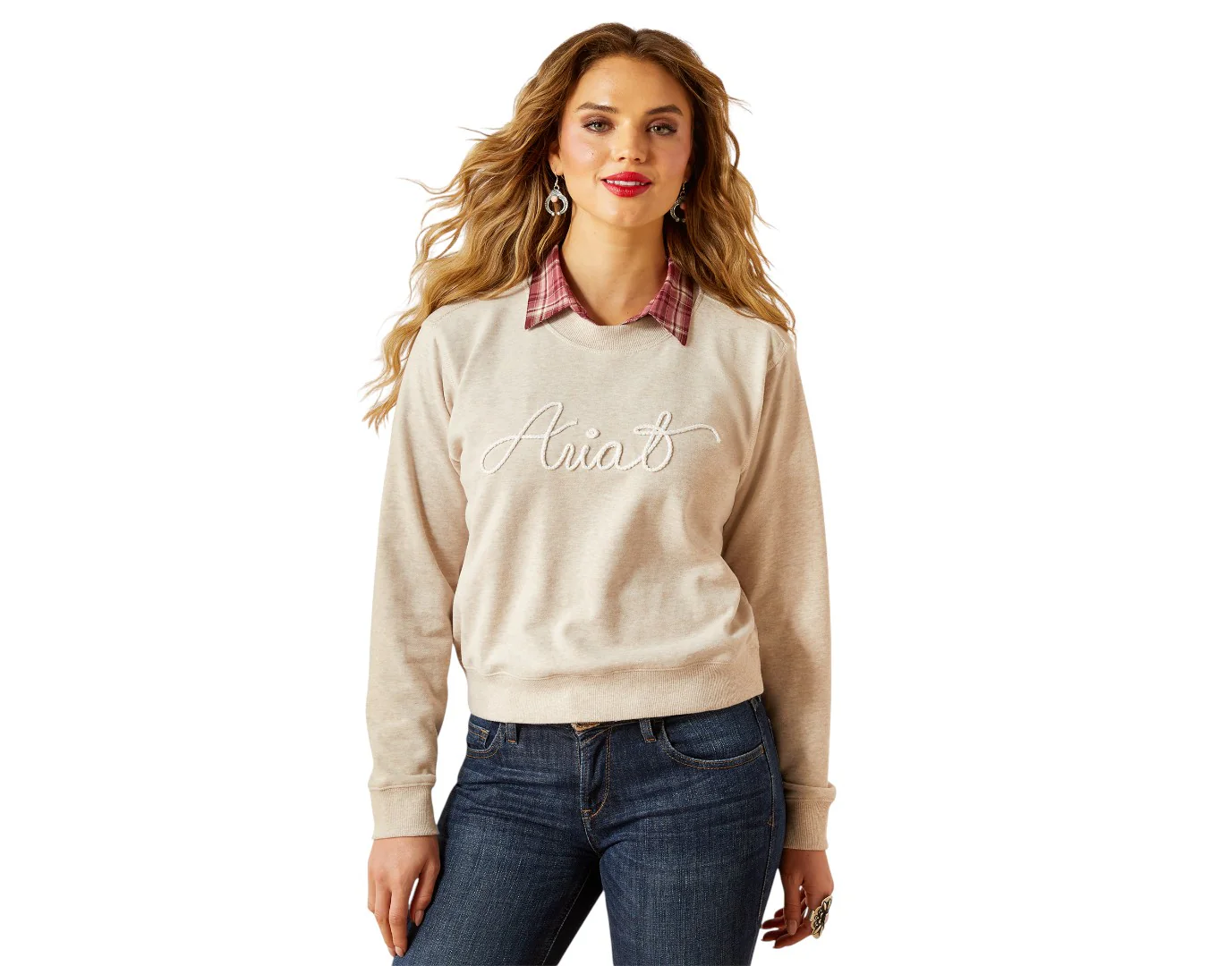 Ariat Women's Essential Crew Jumper - Image 2
