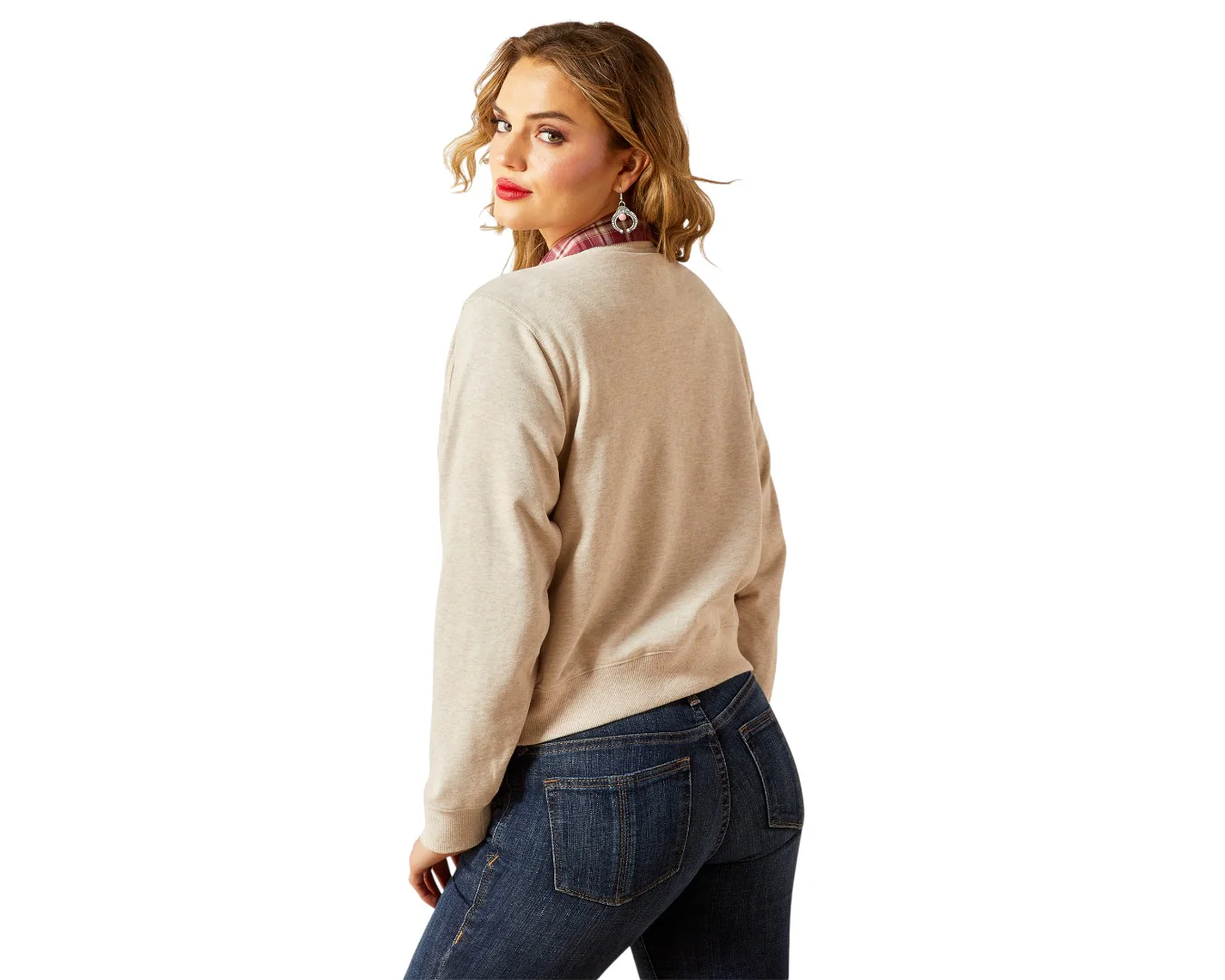 Ariat Women's Essential Crew Jumper - Image 4