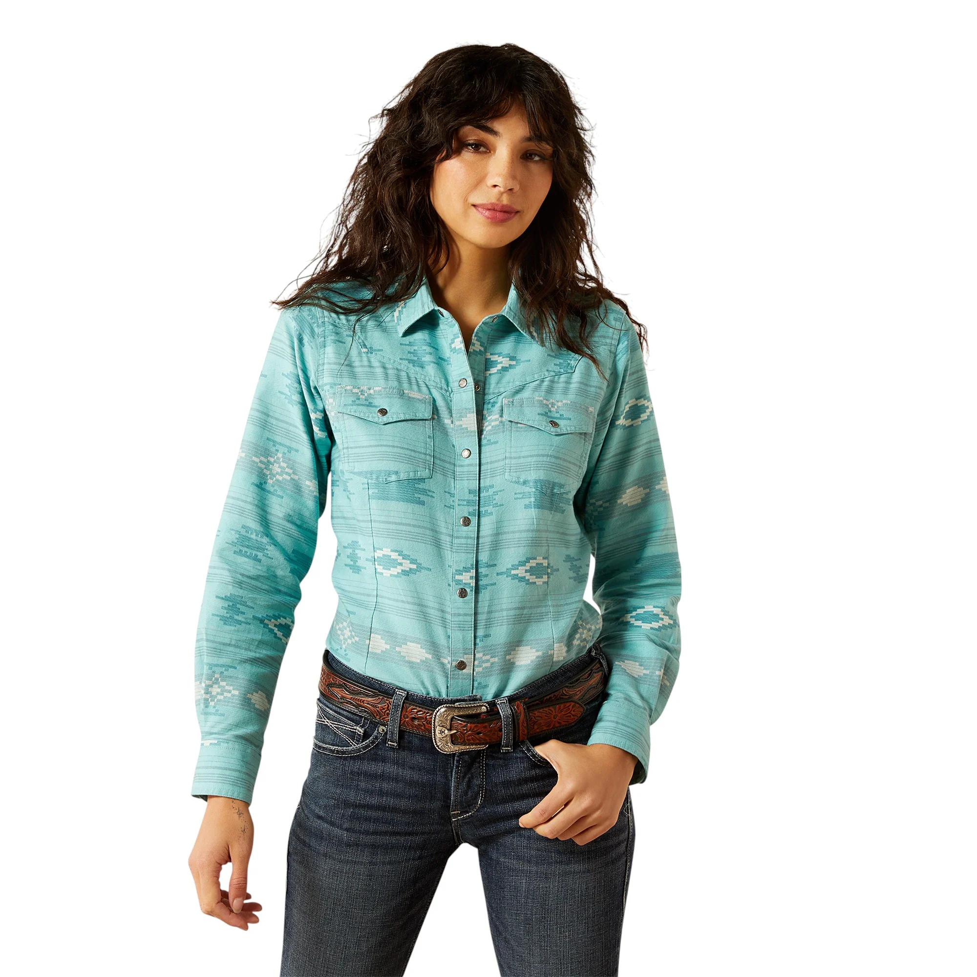 Ariat Women's Montana Western Snap Shirt - Image 2