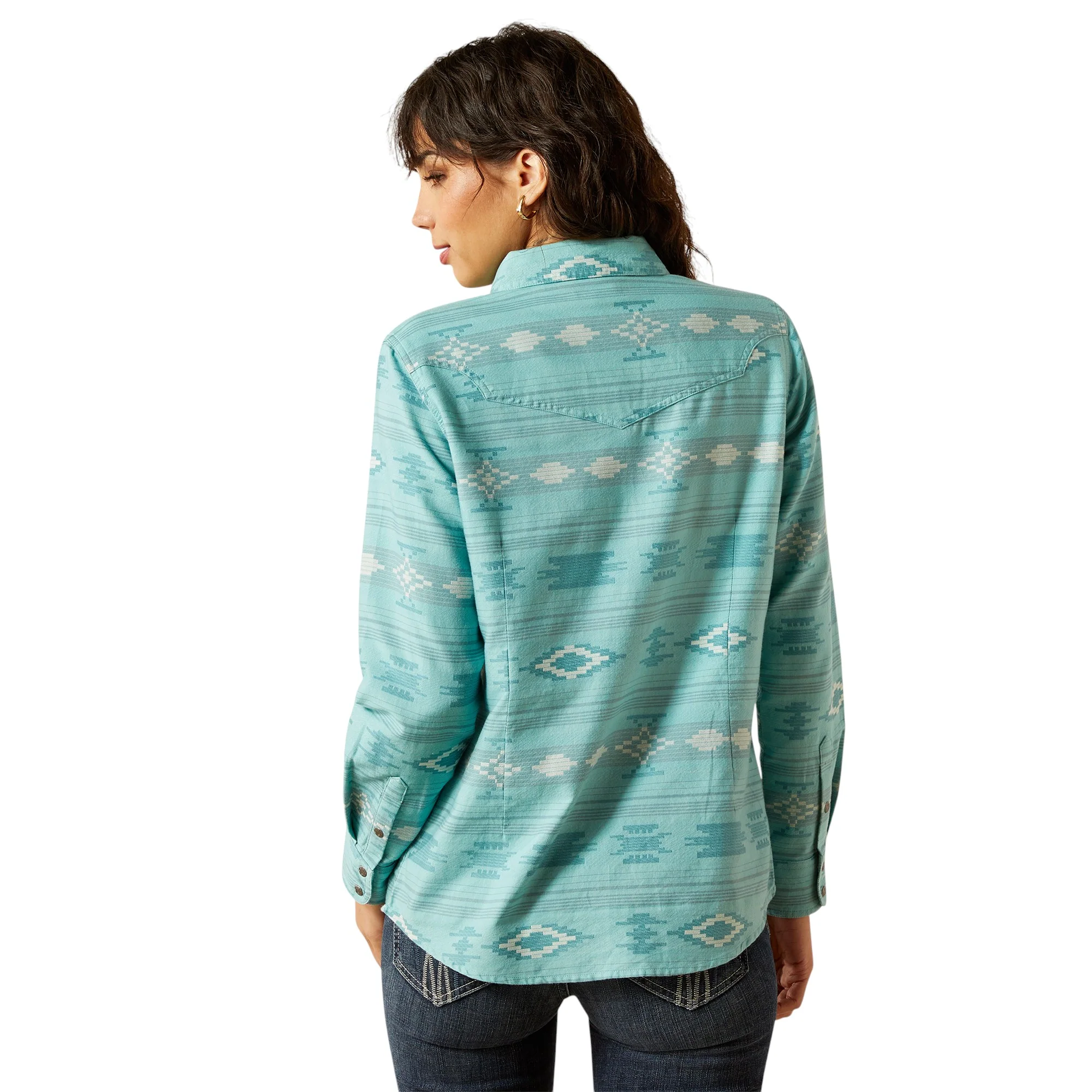 Ariat Women's Montana Western Snap Shirt - Image 3