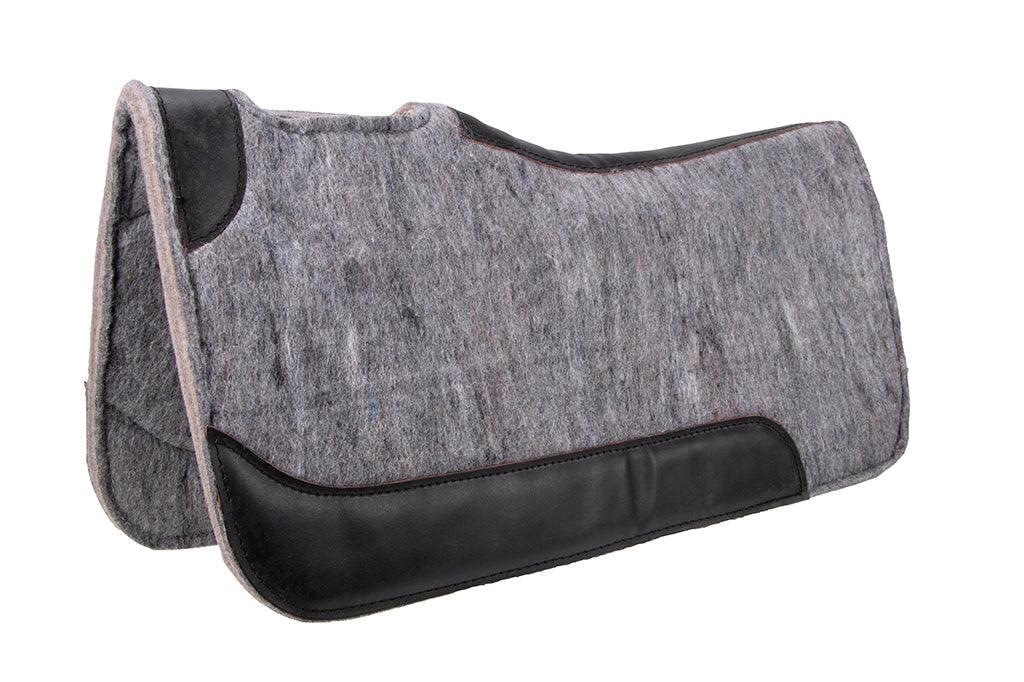 Hair Felt Saddle Pad with Wither Relief - 31" x 30"