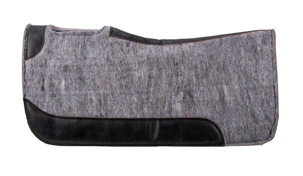 Hair Felt Saddle Pad with Wither Relief - 31" x 30" - Image 2