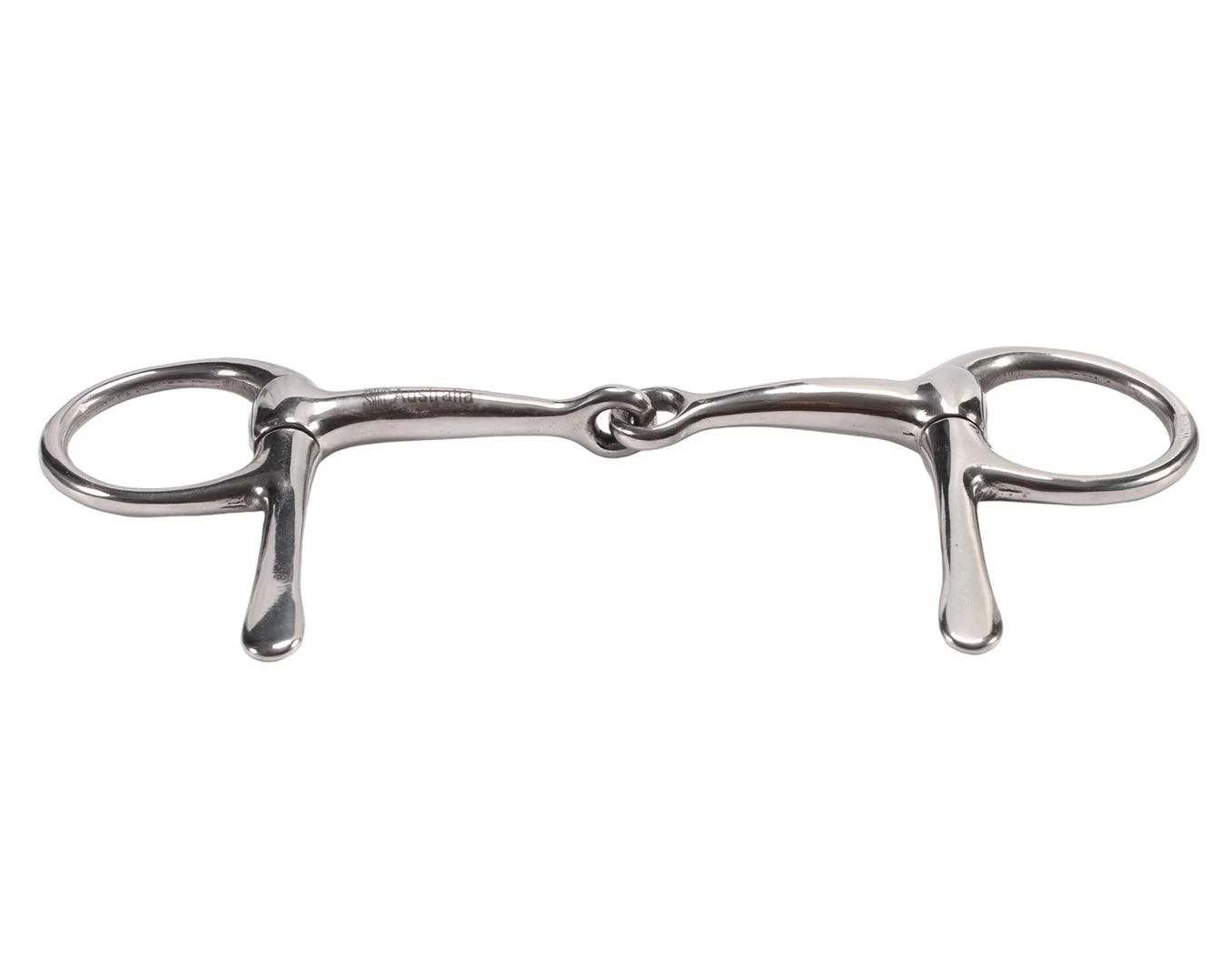 Half Spoon Snaffle Bit w/Jointed Mouth - Image 2