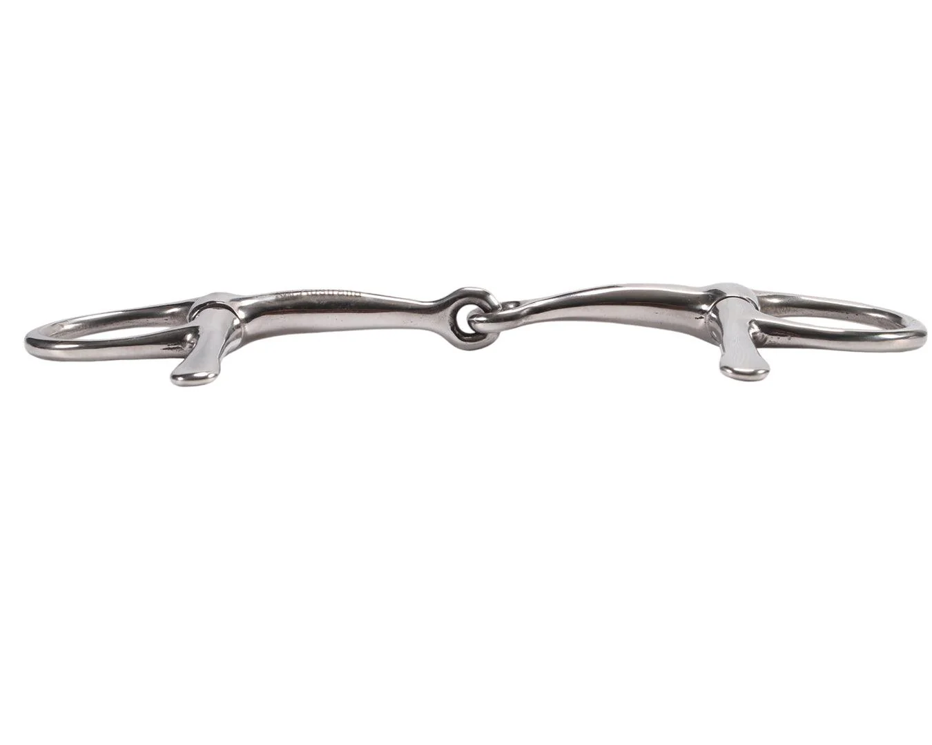 Half Spoon Snaffle Bit w/Jointed Mouth - Image 3