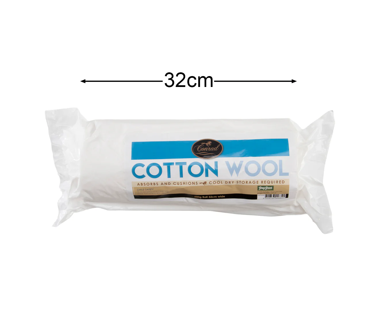 Happy Horse Cotton Wool Roll 500G - Image 2