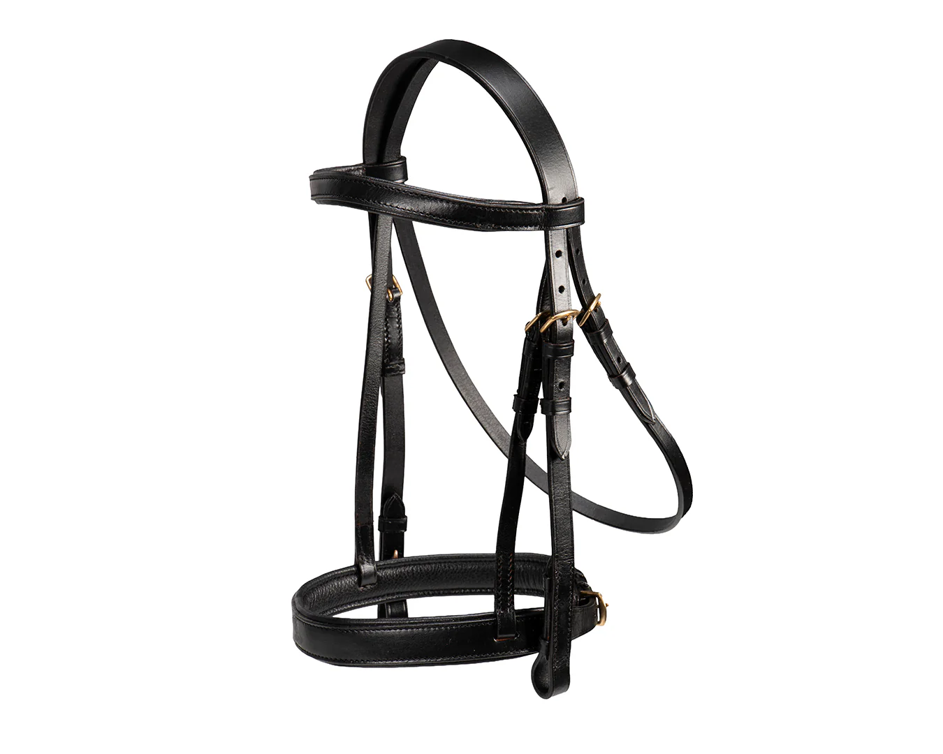 Happy Horse Dressage Bridle - Black