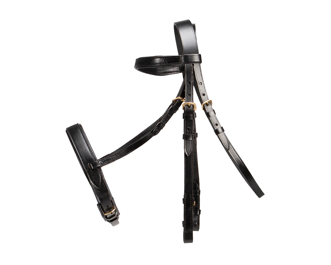 Happy Horse Dressage Bridle - Black - Image 10