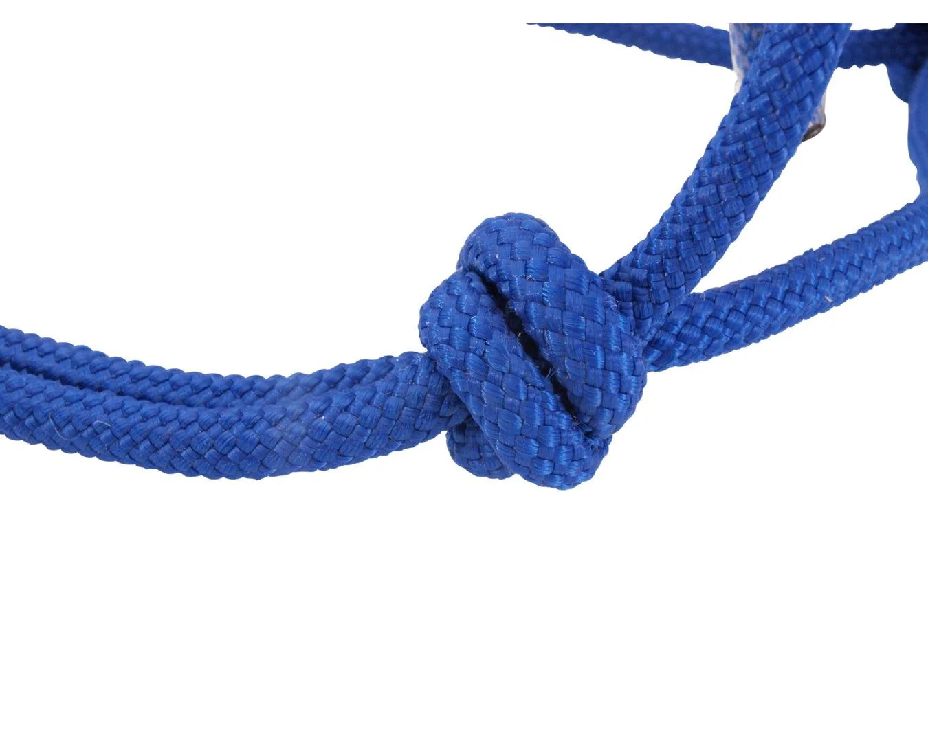Happy Horse Knotted Rope Halter - Blue - Image 2