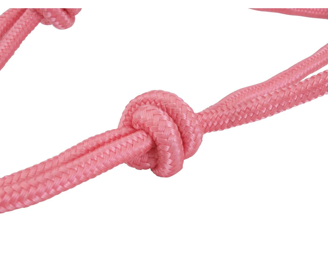 Happy Horse Knotted Rope Halter - Pink - Image 2