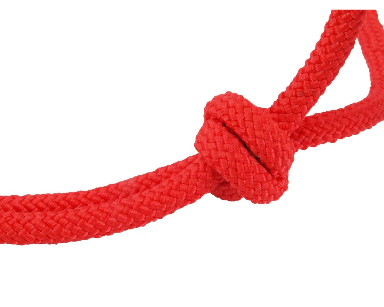 Happy Horse Knotted Rope Halter - Red - Image 2