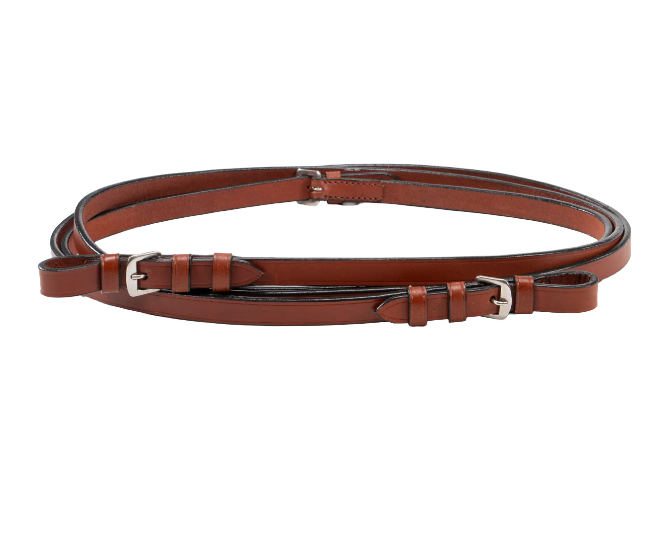 Happy Horse Snaffle Bridle - Chestnut - Image 4