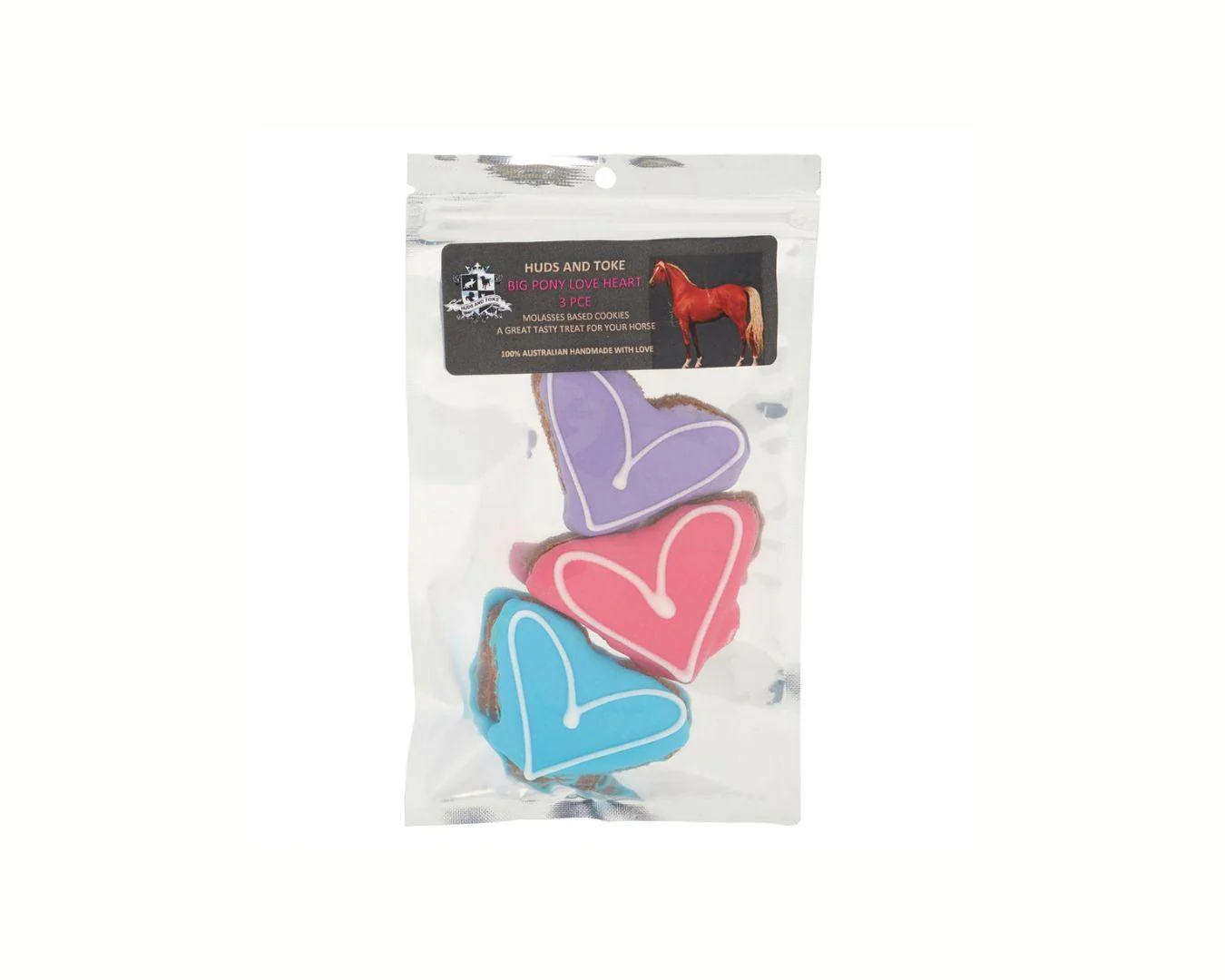 Happy Horse Training Treats - Heart Shape Cookies