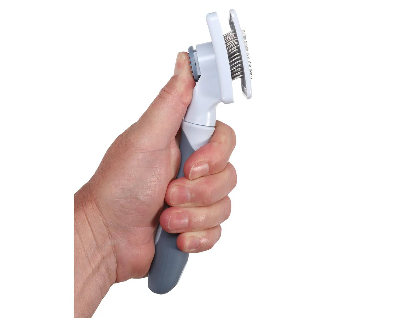 Happy Hound Self Cleaning Shedding Brush - Image 6
