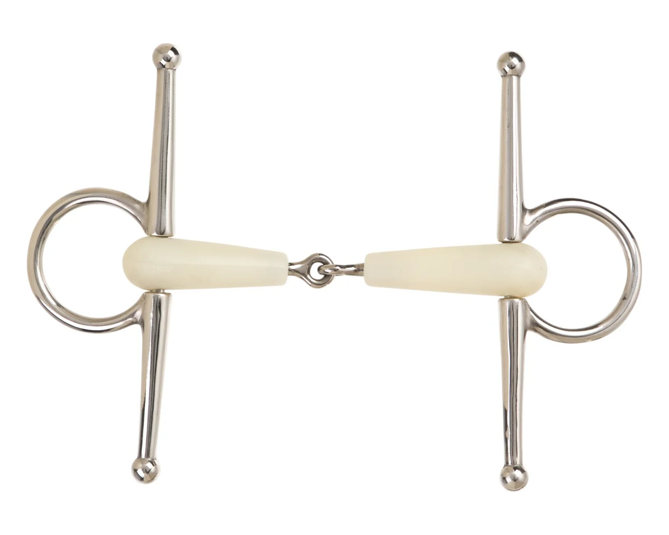 Happy Mouth Full Cheek Snaffle Bit with Jointed Mouth