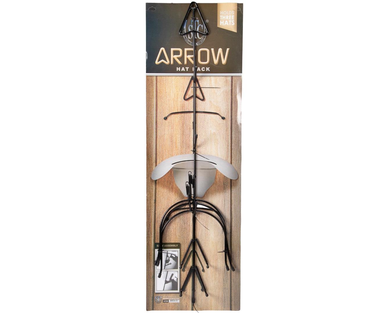 STC Arrow Western Hat Storage Rack - Holds 3 Hats