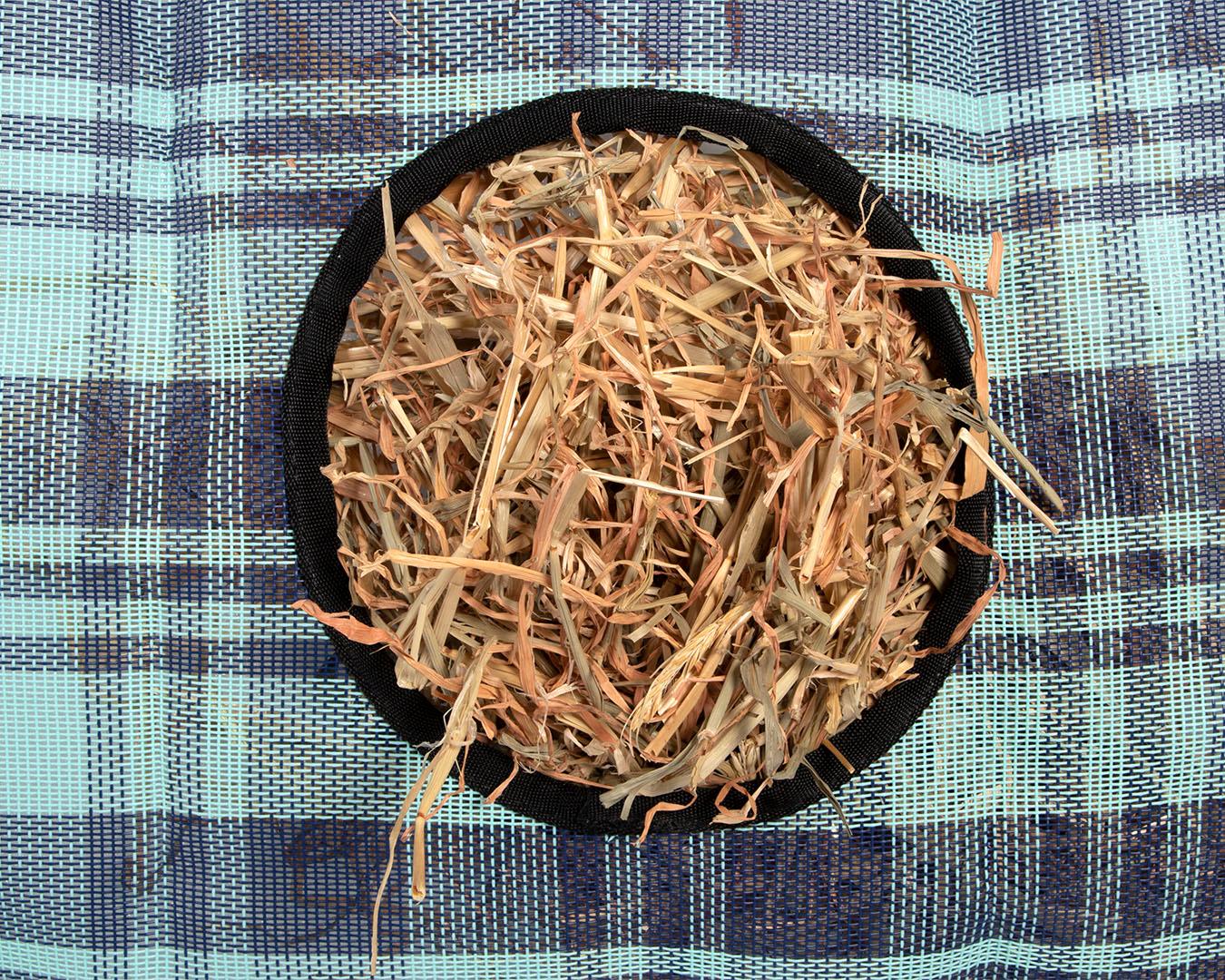 Hay Bag Feeder PVC Mesh - Turquoise - Image 3