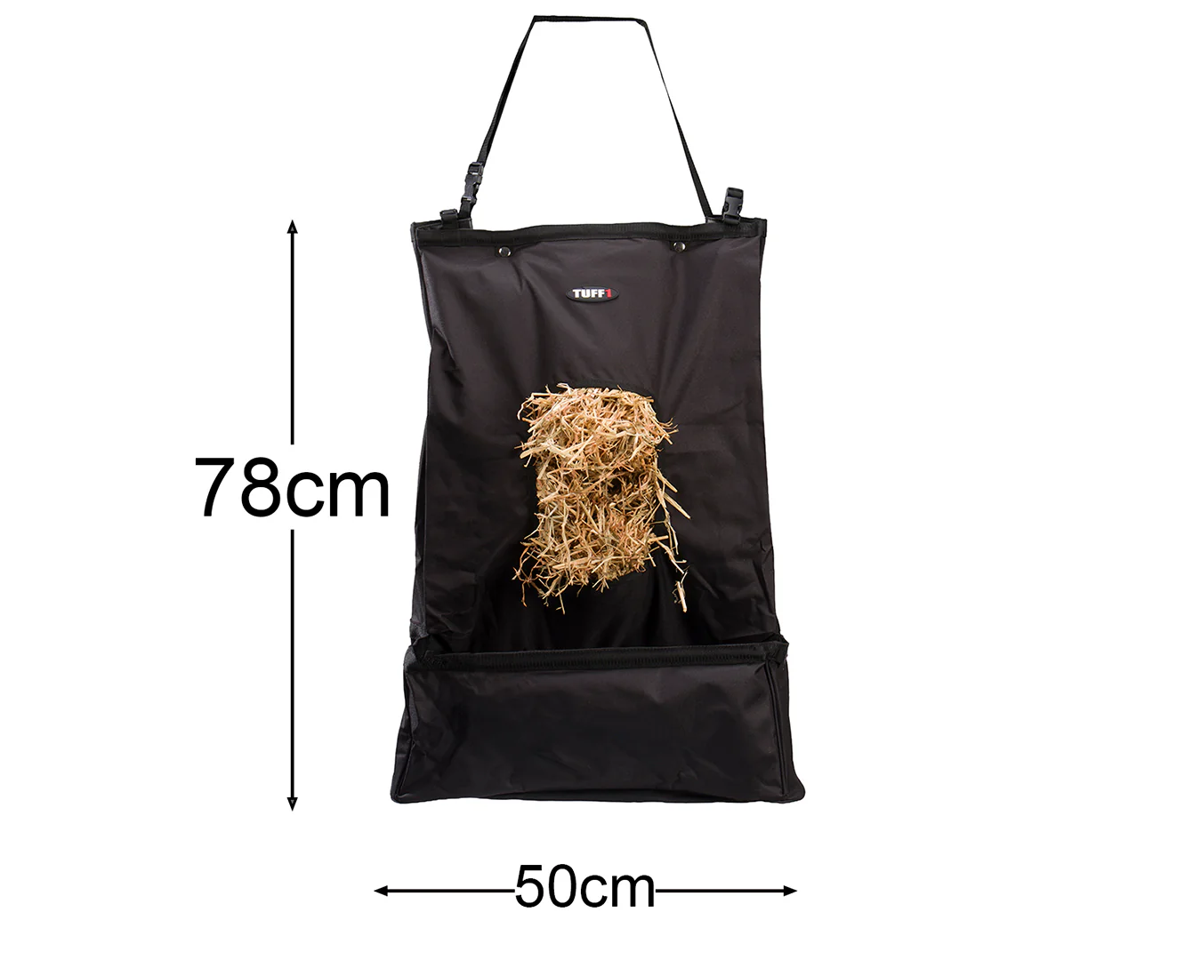 STC Hay Bag Feeder with Grain Trough - Image 4