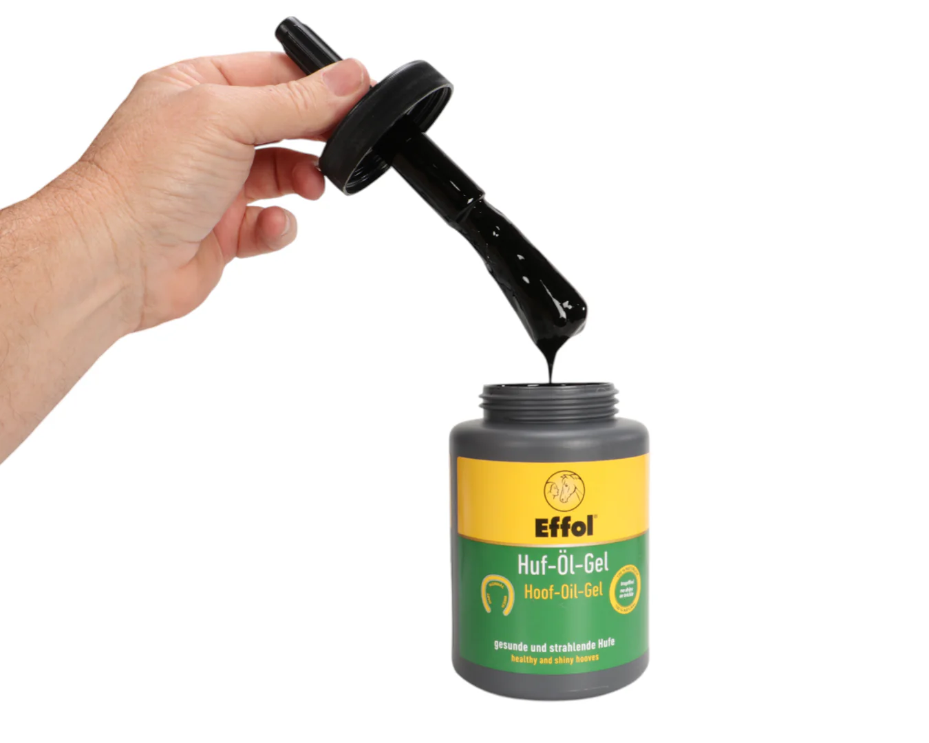 Hoof Oil Gel w/Applicator Brush - Image 3