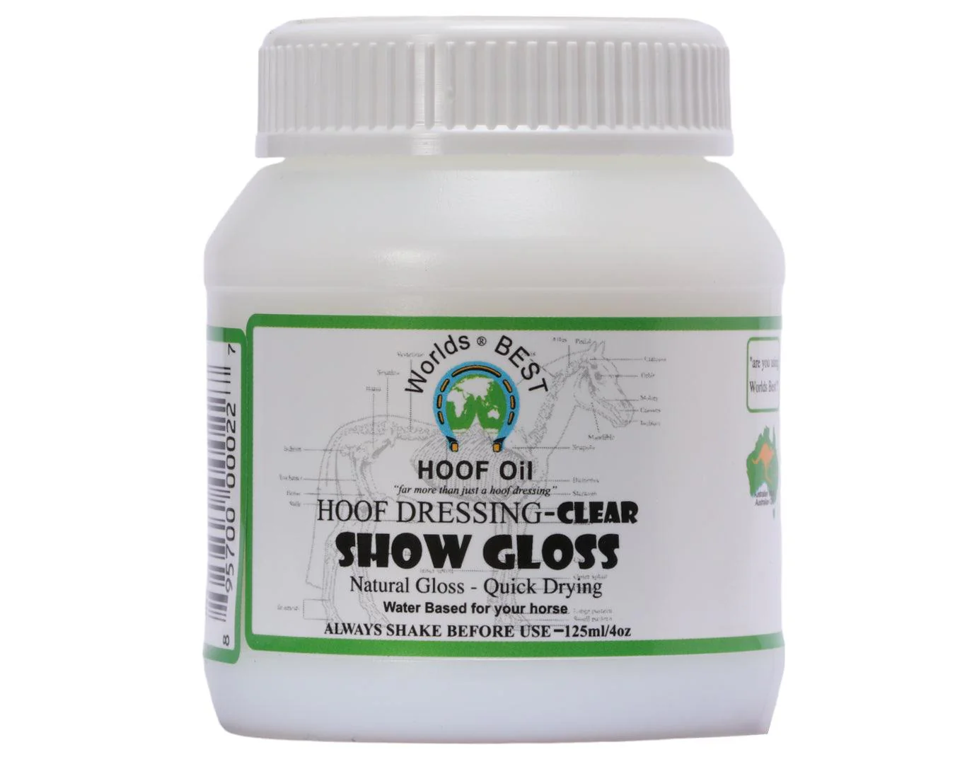 World's Best Hoof Oil - Show Gloss Solid Colours - Image 2