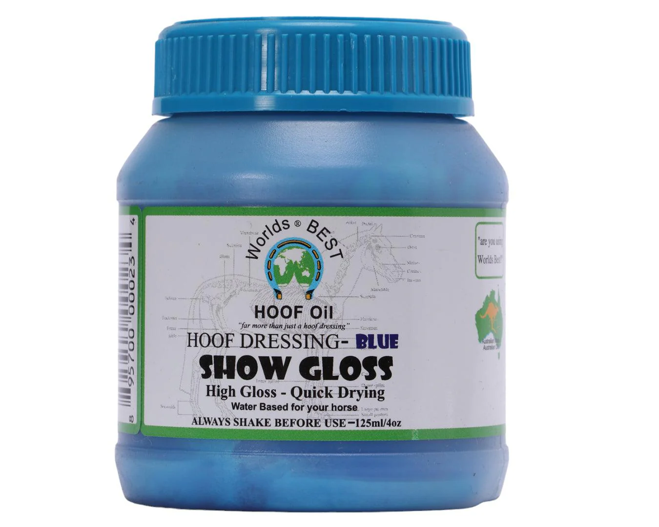 World's Best Hoof Oil - Show Gloss Solid Colours - Image 4