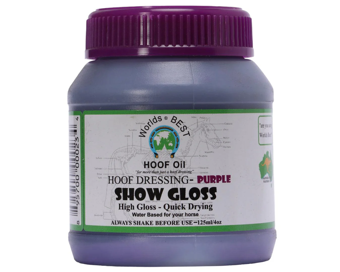 World's Best Hoof Oil - Show Gloss Solid Colours - Image 7
