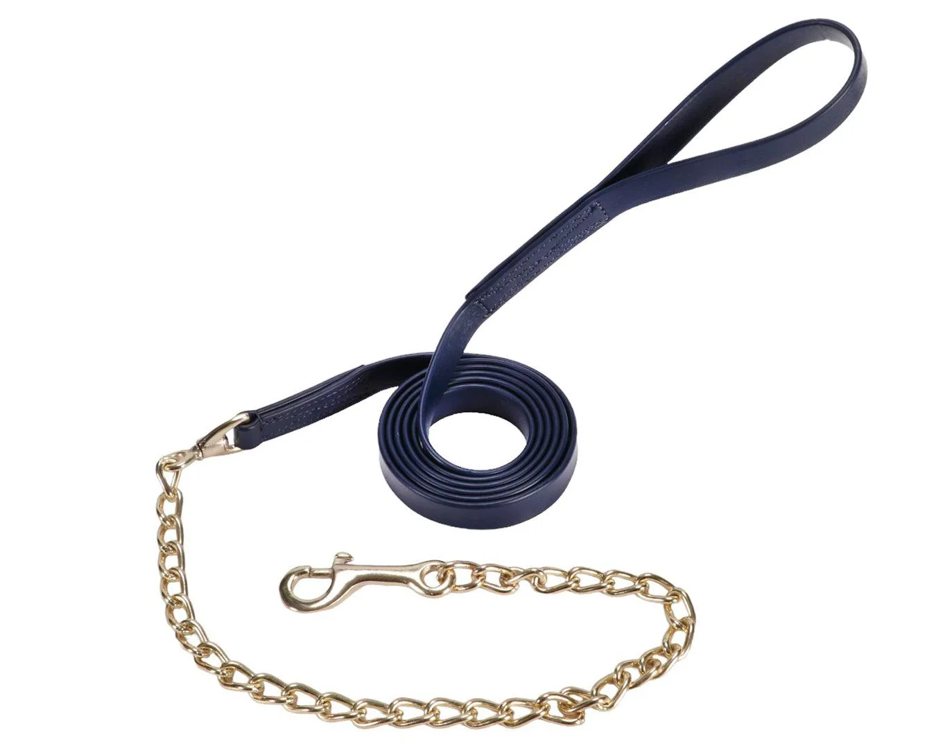 Horse Sense 3/4" PN Lead With Brass Chain - Image 4