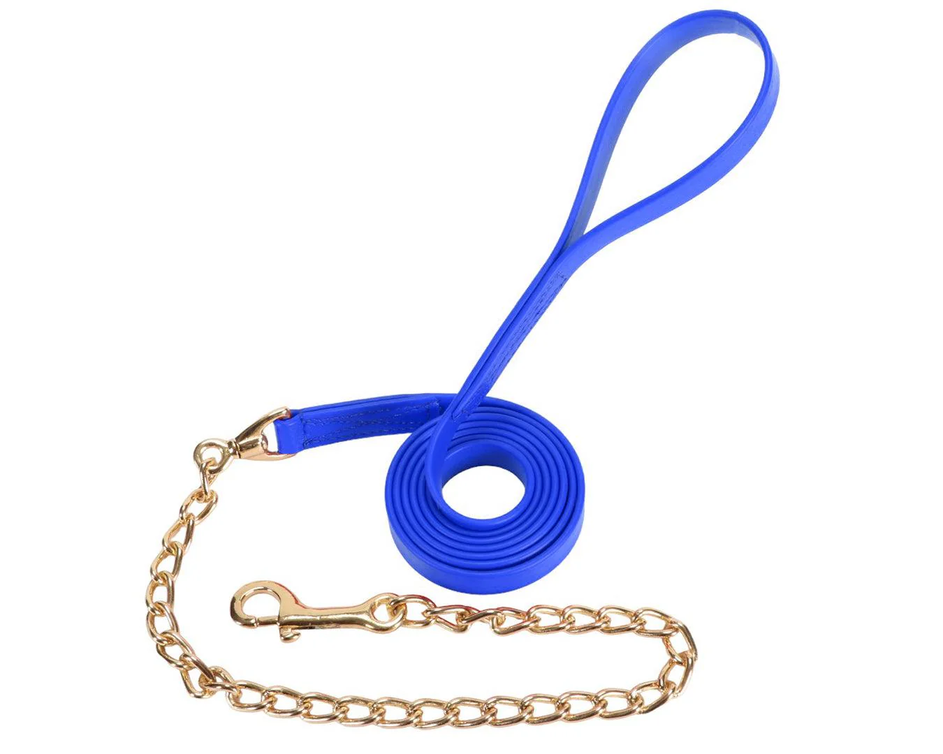 Horse Sense 3/4" PN Lead With Brass Chain - Image 5
